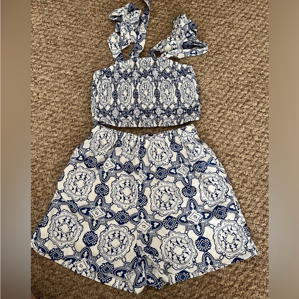🔥 flattering vintage 2-piece summer outfit